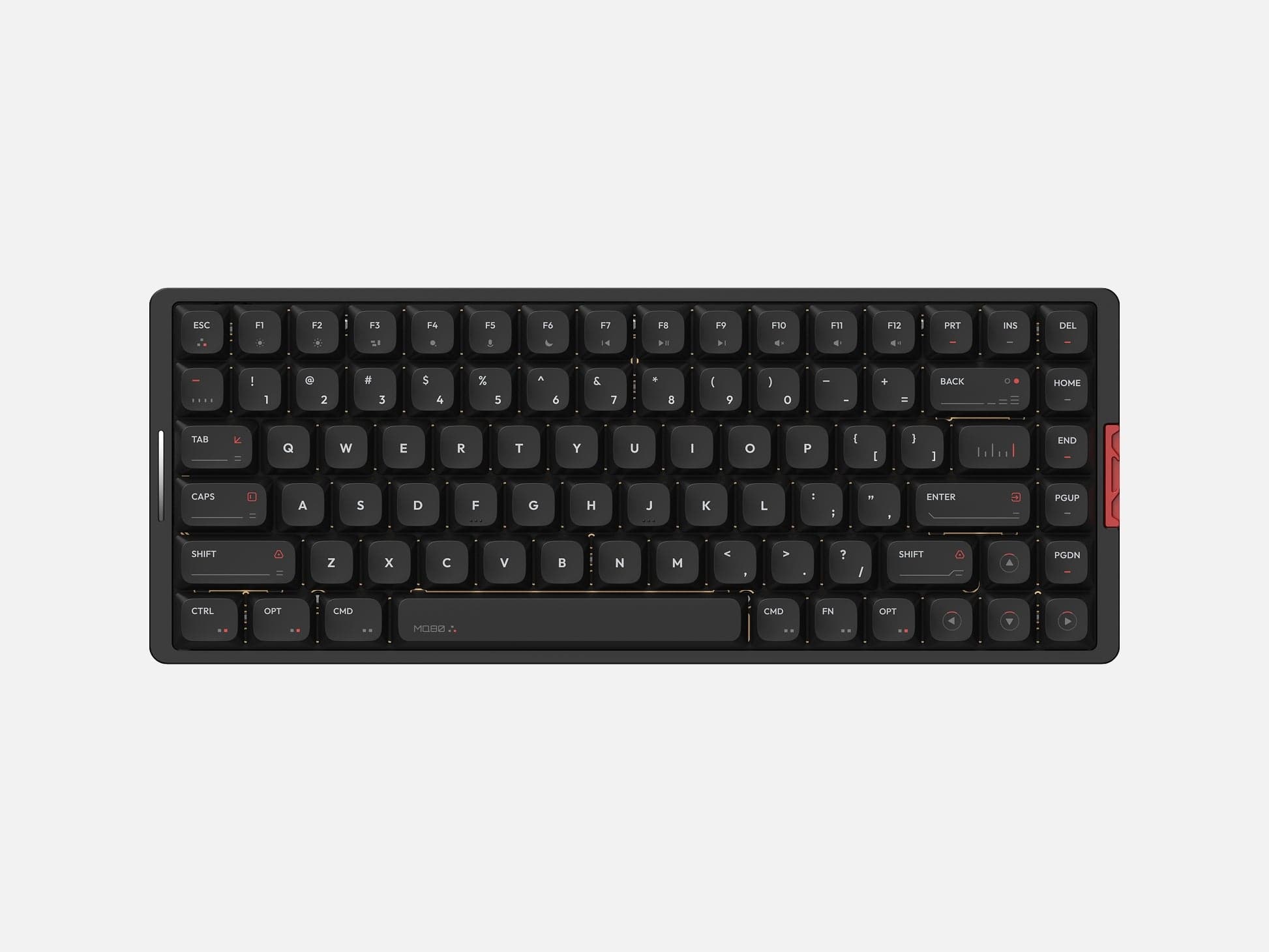 IQUNIX MQ80 Shadow Black keyboard product photo