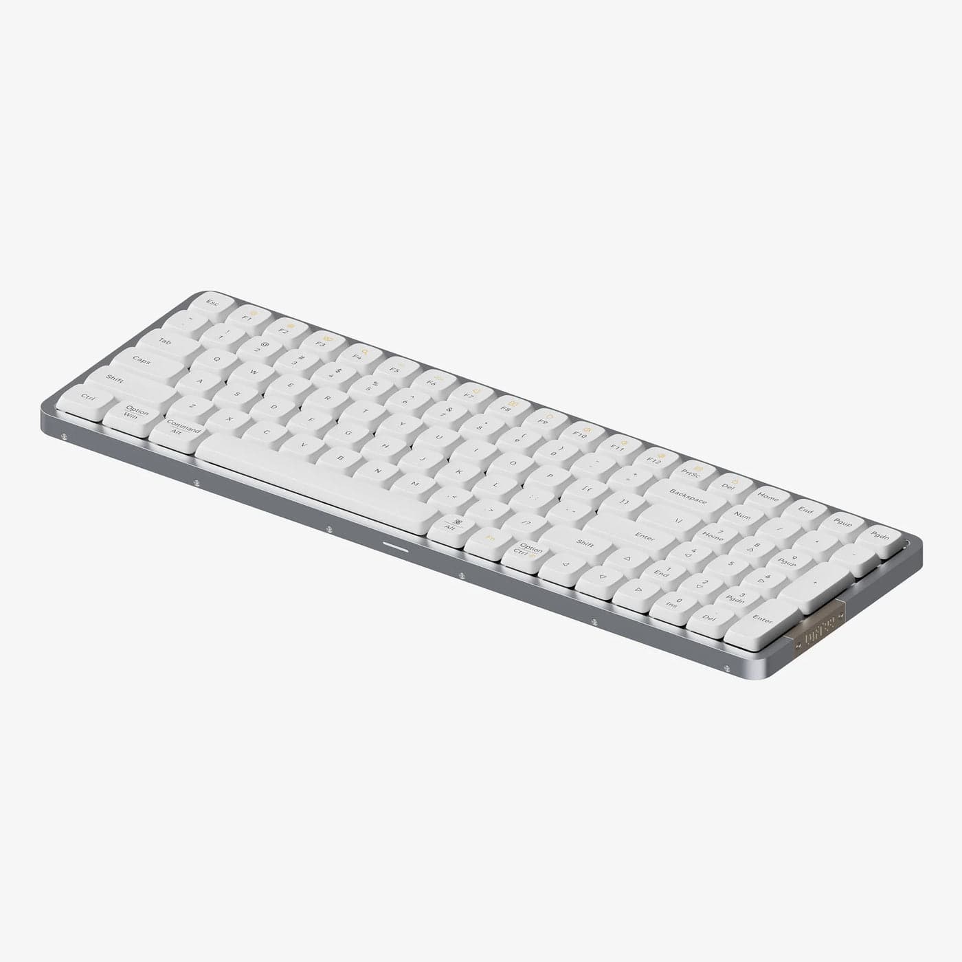 Lofree Flow 100 White · Ghost keyboard product photo