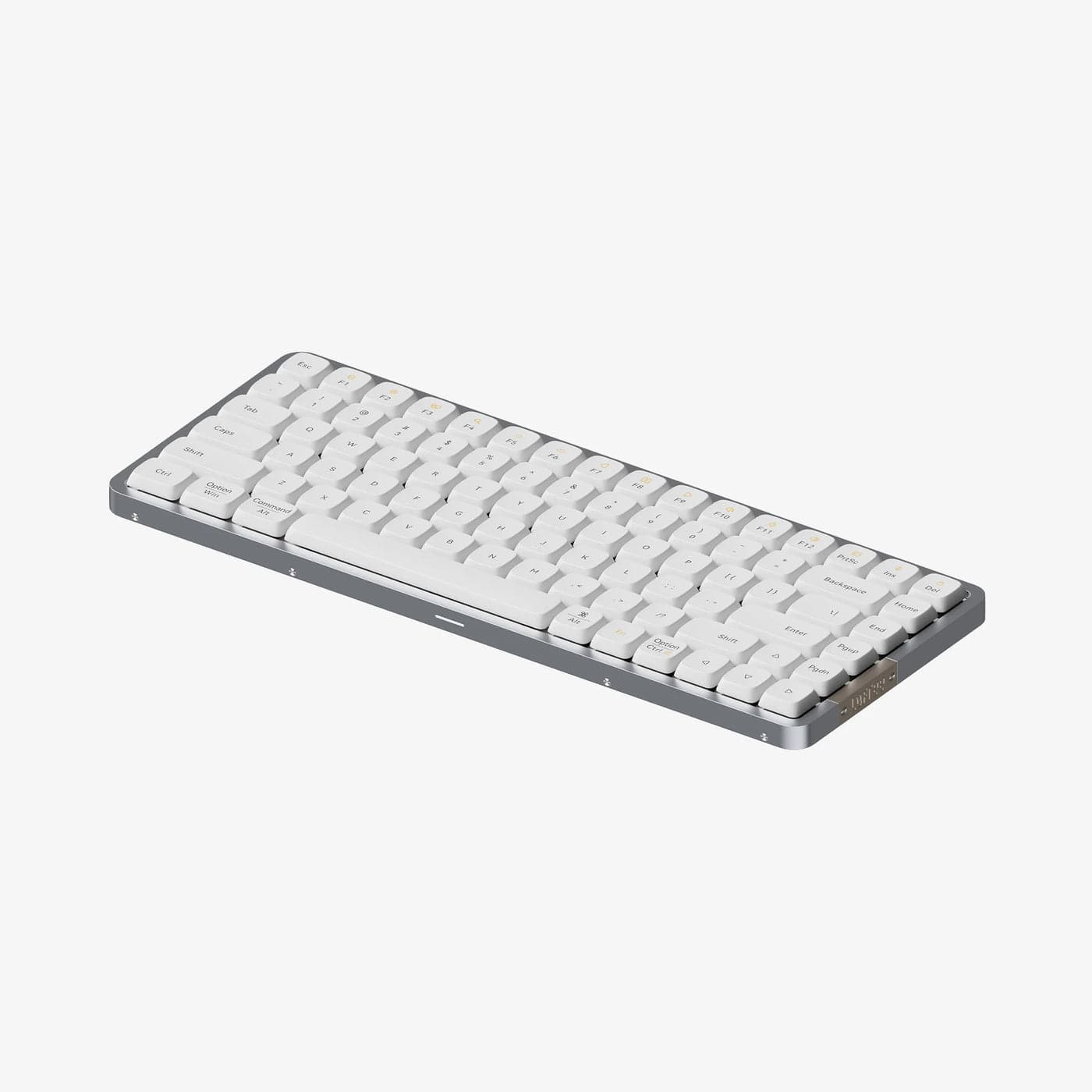 Lofree Flow 84 White · Ghost keyboard product photo
